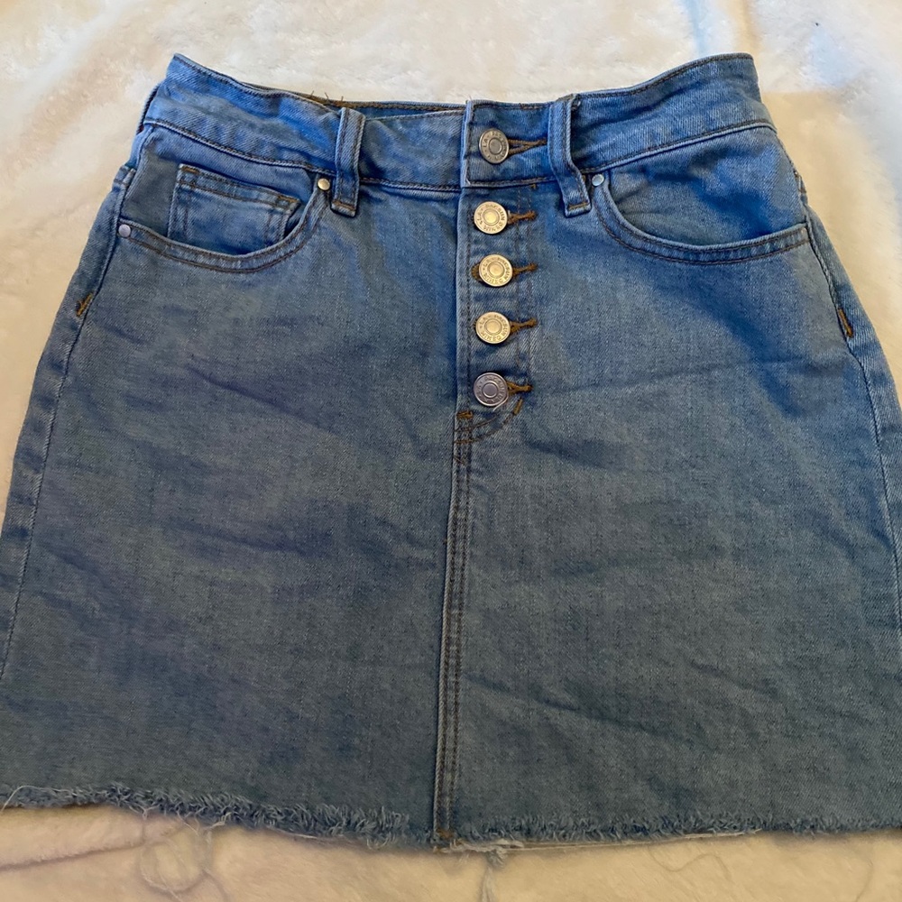Pacsun jean mini skirt